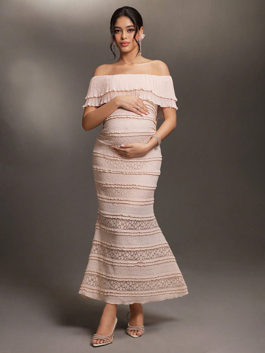 Rochie de maternitate SHEIN, roz