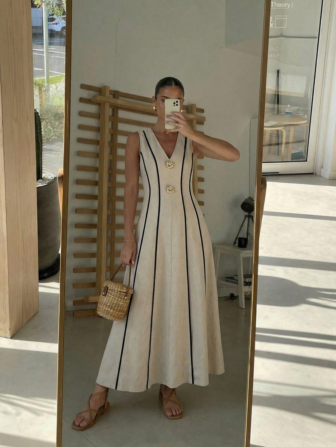 SHEIN maxiruha, khaki