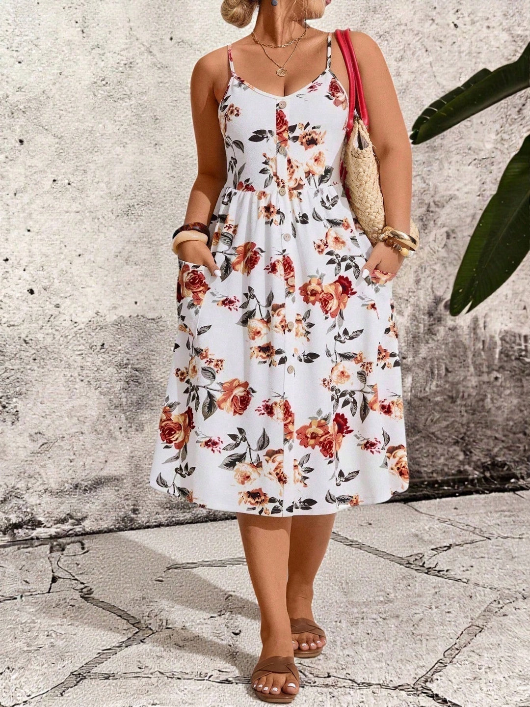 Rochie SHEIN, mix culori