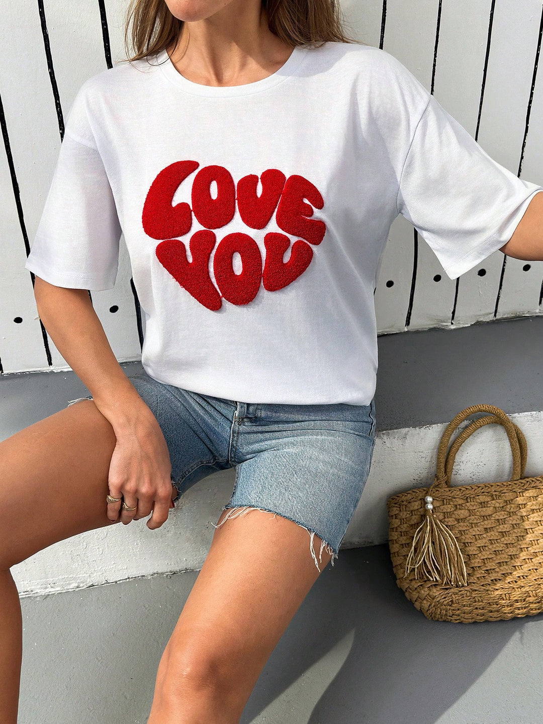 Tricou SHEIN, alb