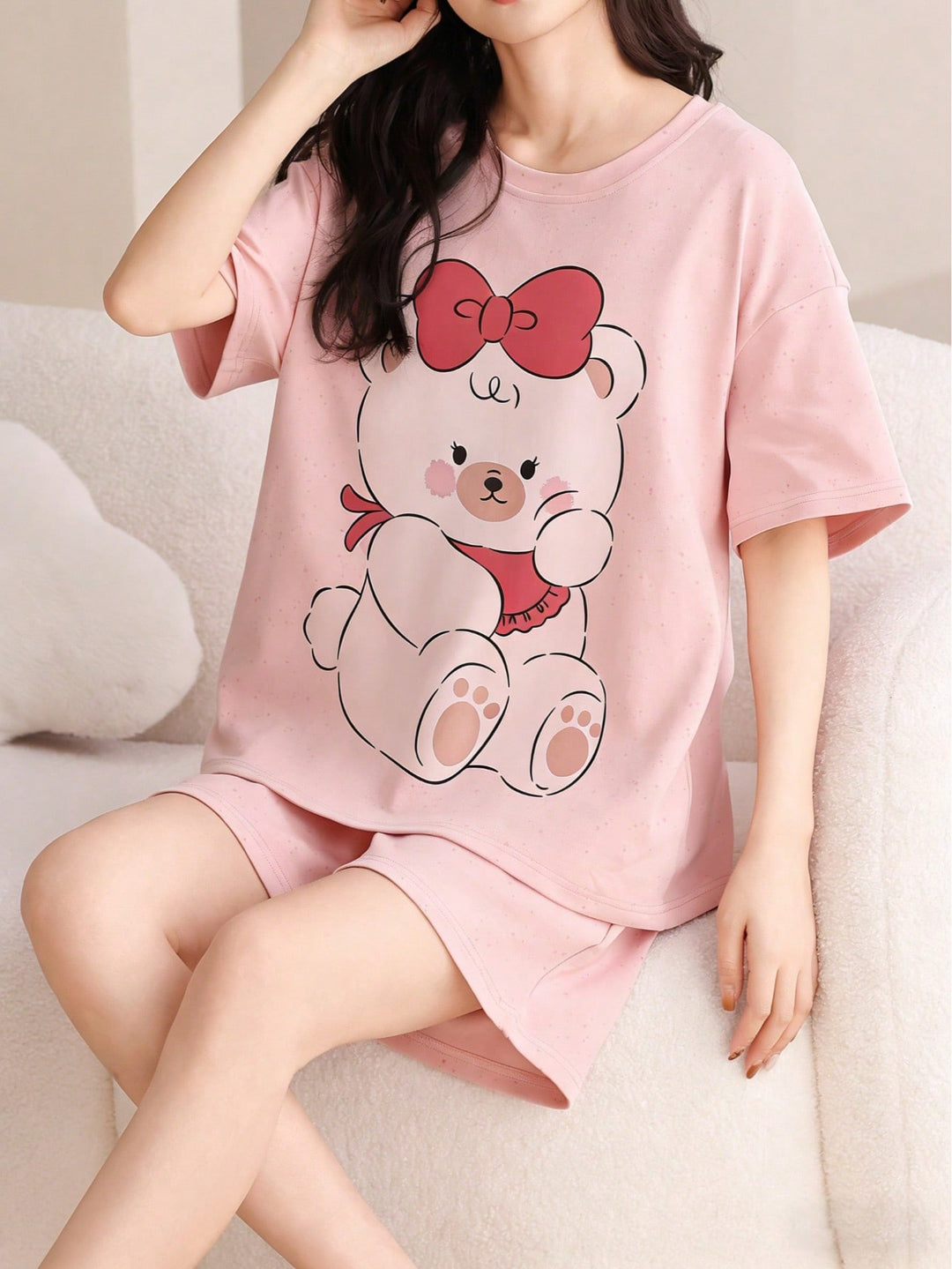 Pijama SHEIN, roz