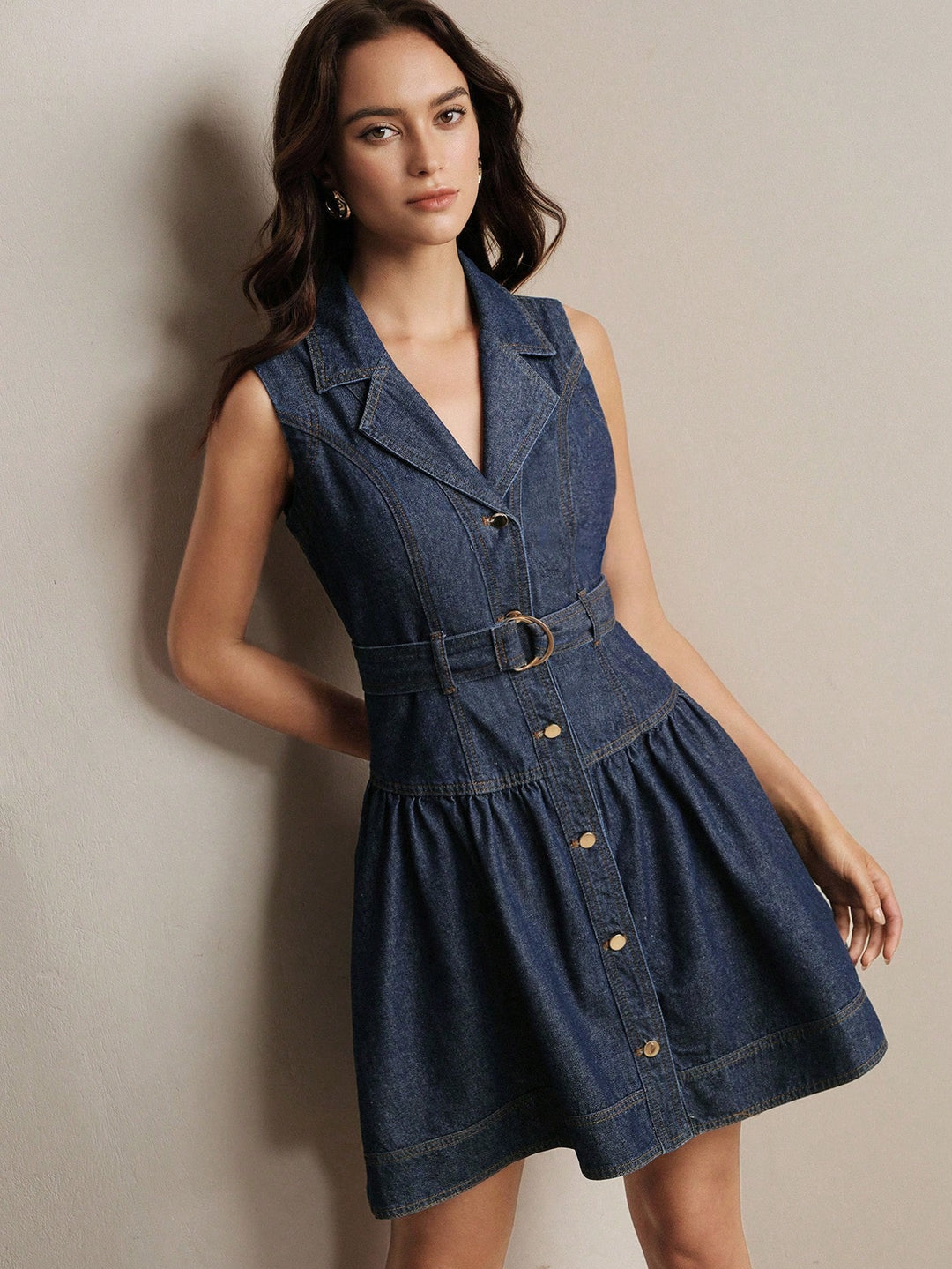 Rochie midi SHEIN, albastru