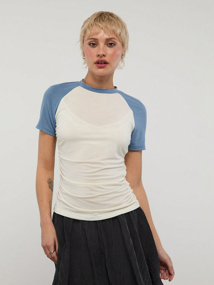 Top SHEIN, albastru