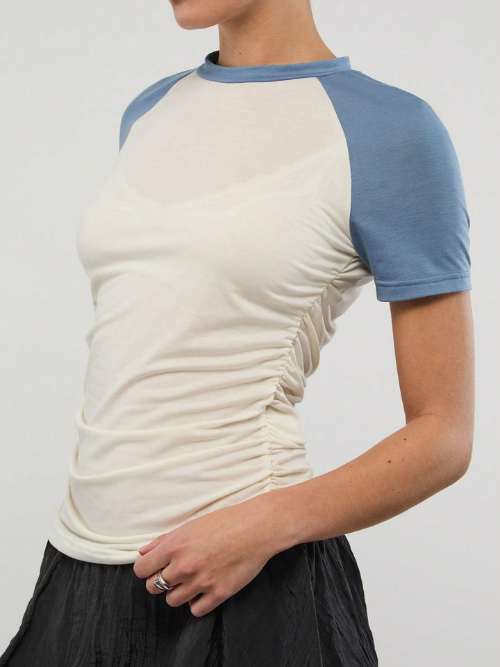 Top SHEIN, albastru