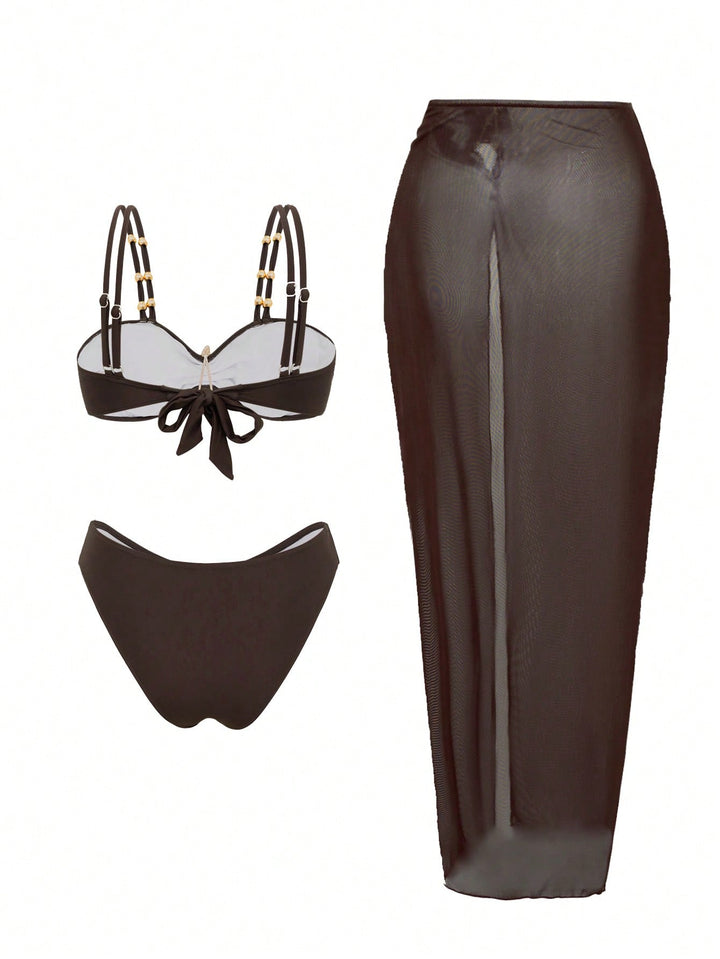 Set bikini SHEIN, maro