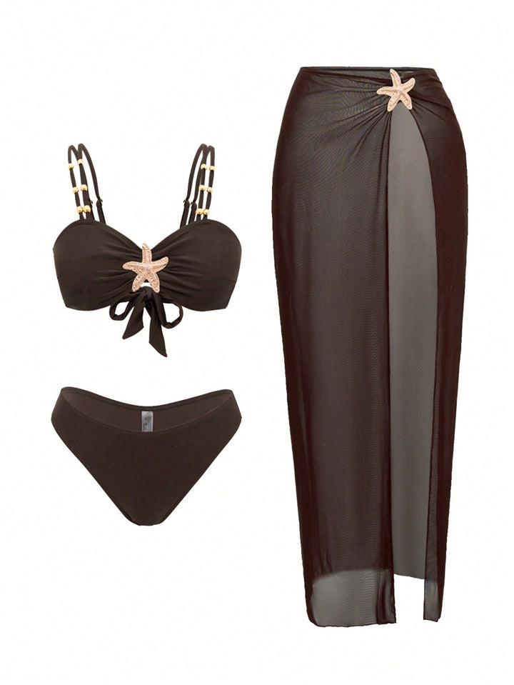 Set bikini SHEIN, maro