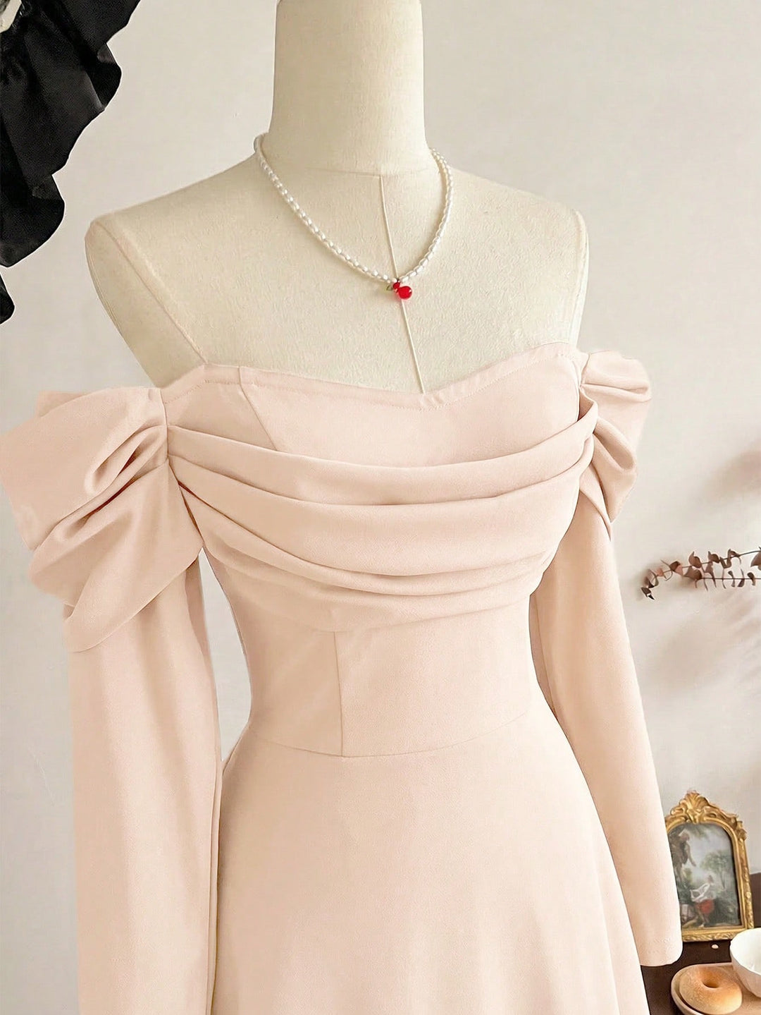 Rochie maxi SHEIN, bej