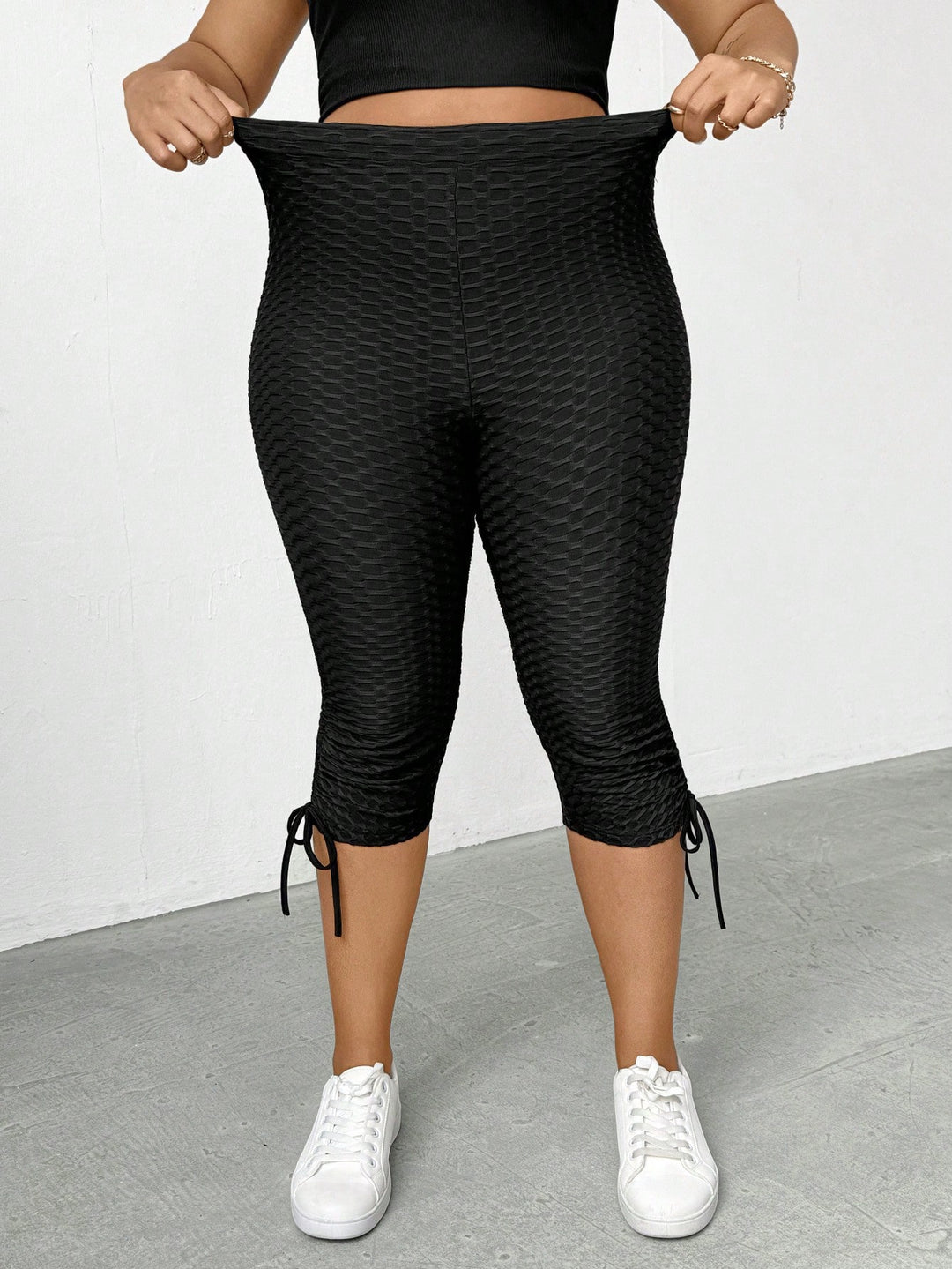 Pantaloni SHEIN, negru