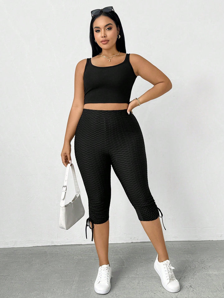 Pantaloni SHEIN, negru