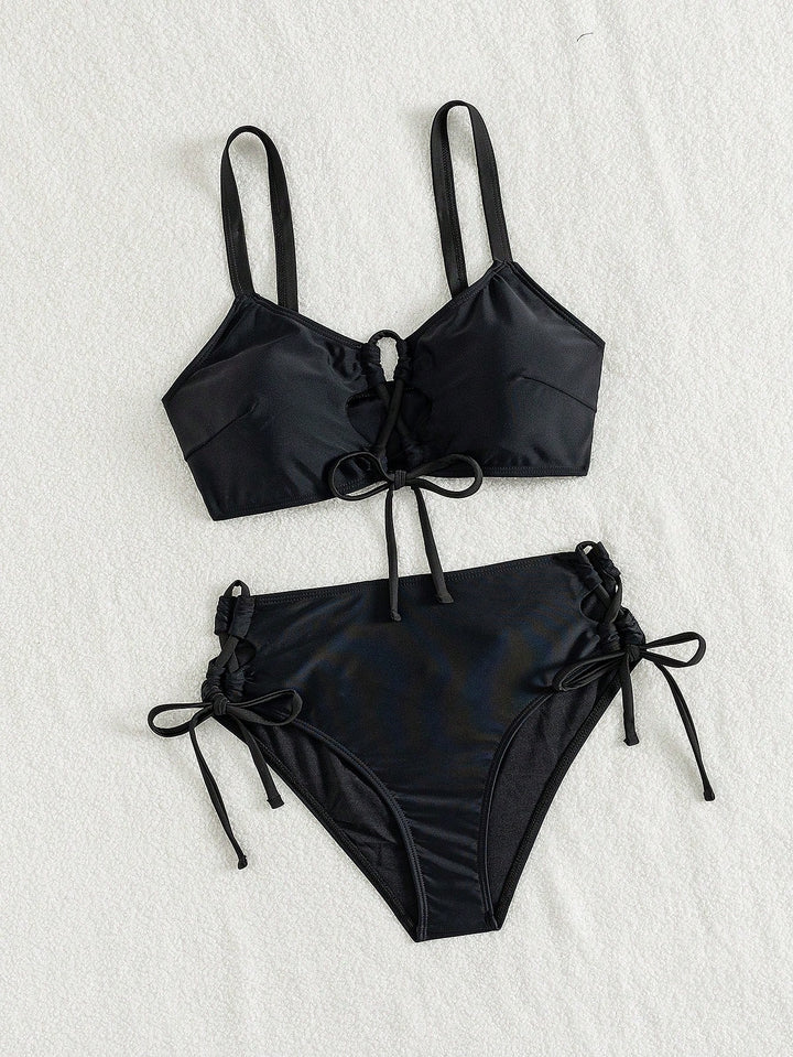 Set bikini SHEIN, negru