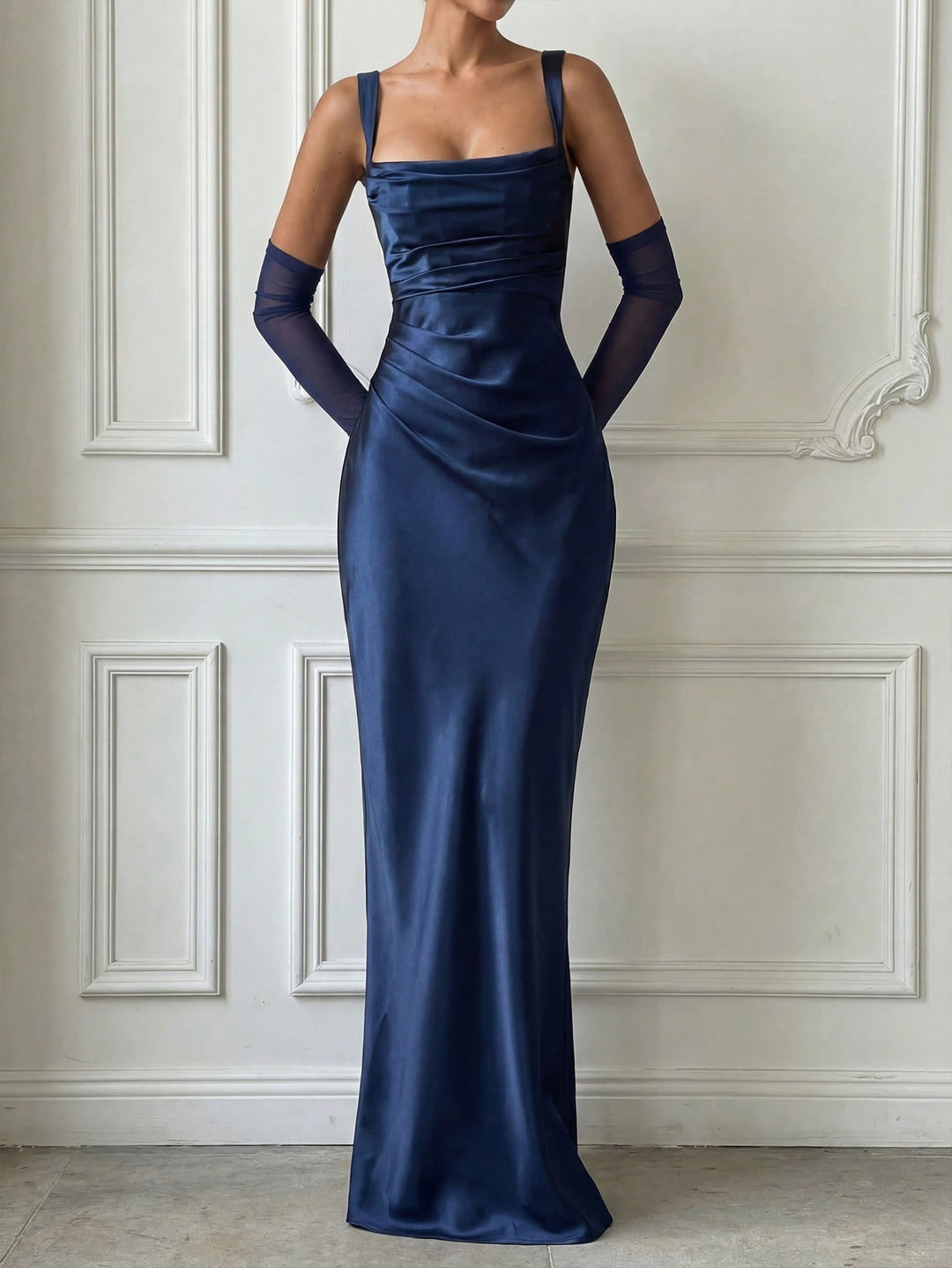 Rochie maxi SHEIN, albastru