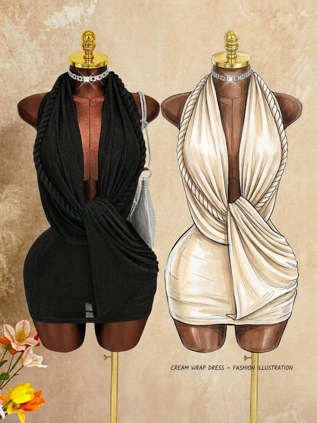Rochie mini SHEIN, negru