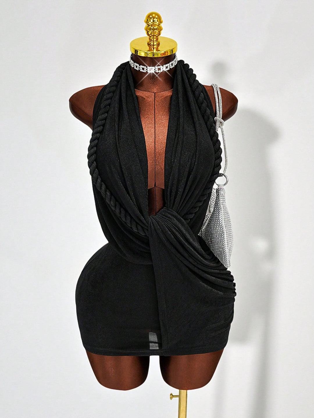 Rochie mini SHEIN, negru