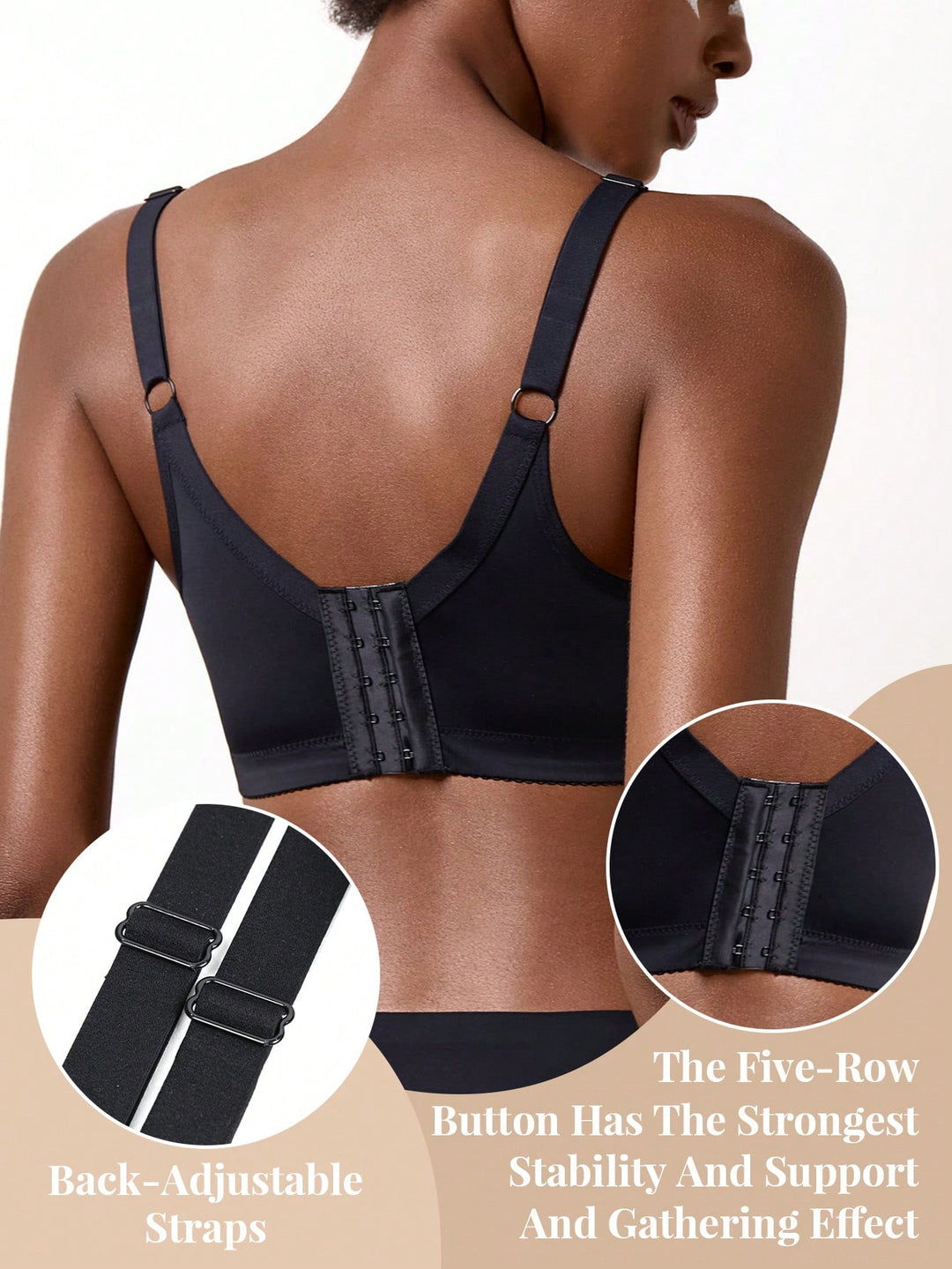 Sutien SHEIN, negru