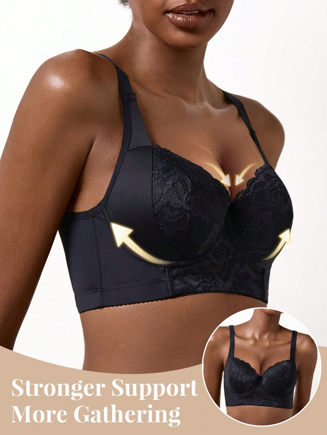 Sutien SHEIN, negru