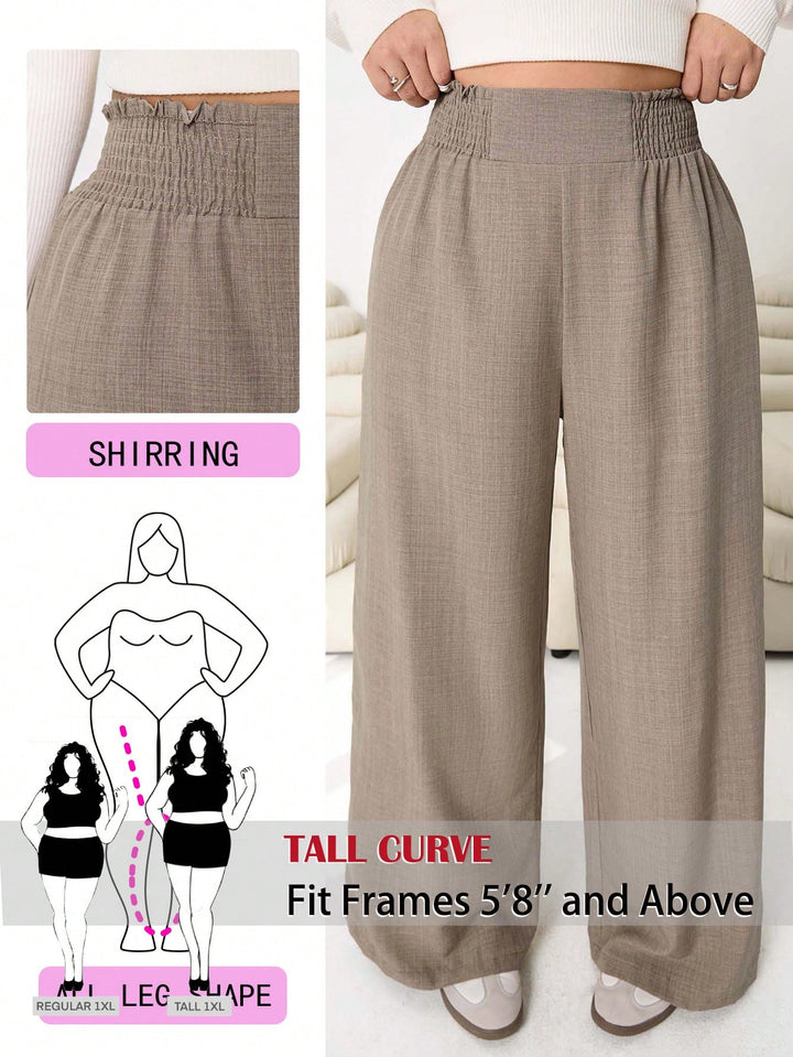 Pantaloni SHEIN, portocaliu