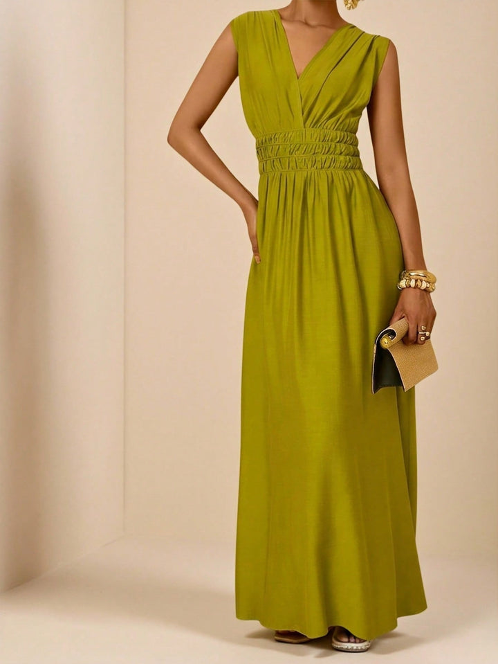 Rochie maxi SHEIN, verde