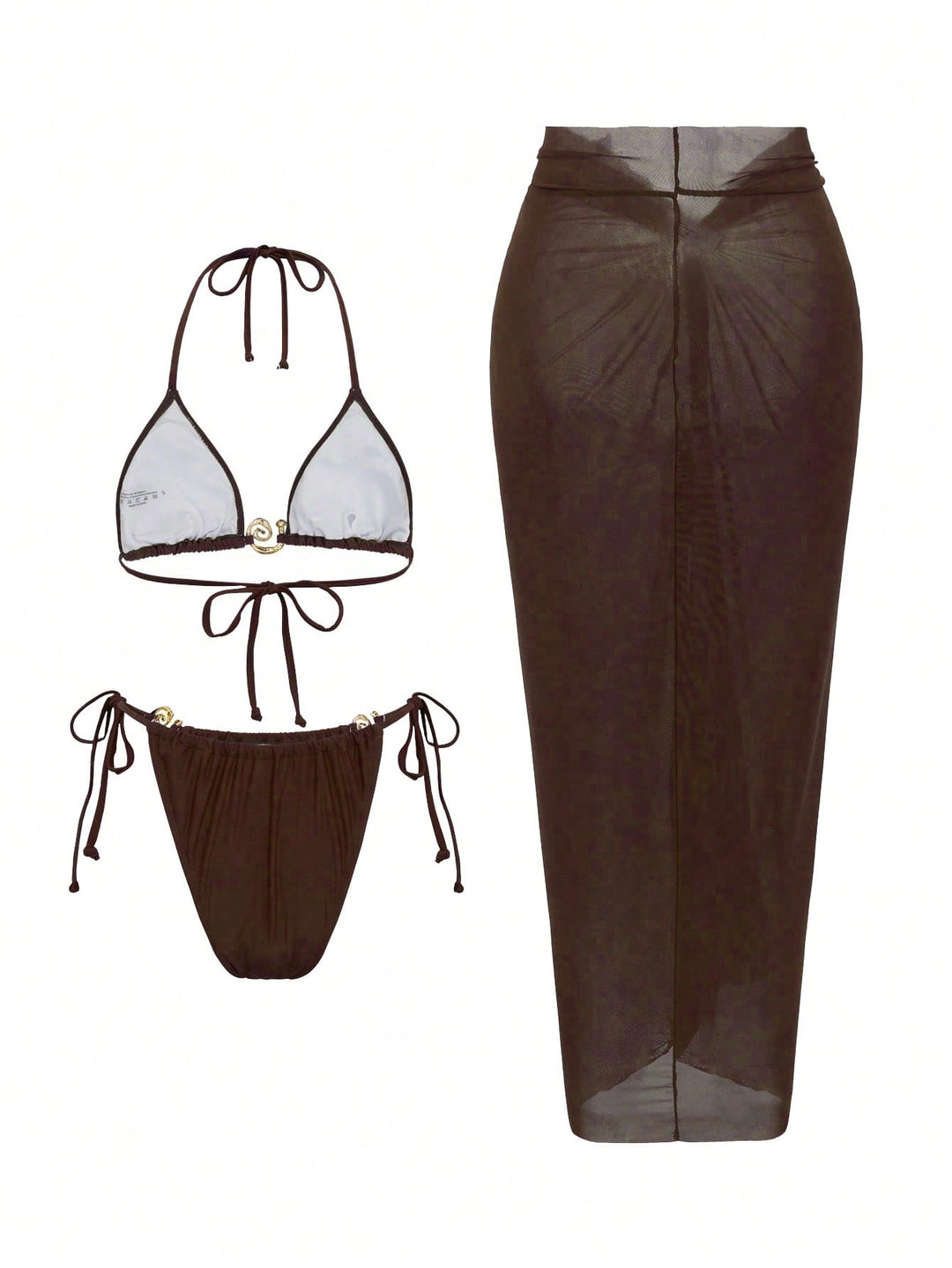 Set bikini SHEIN, maro