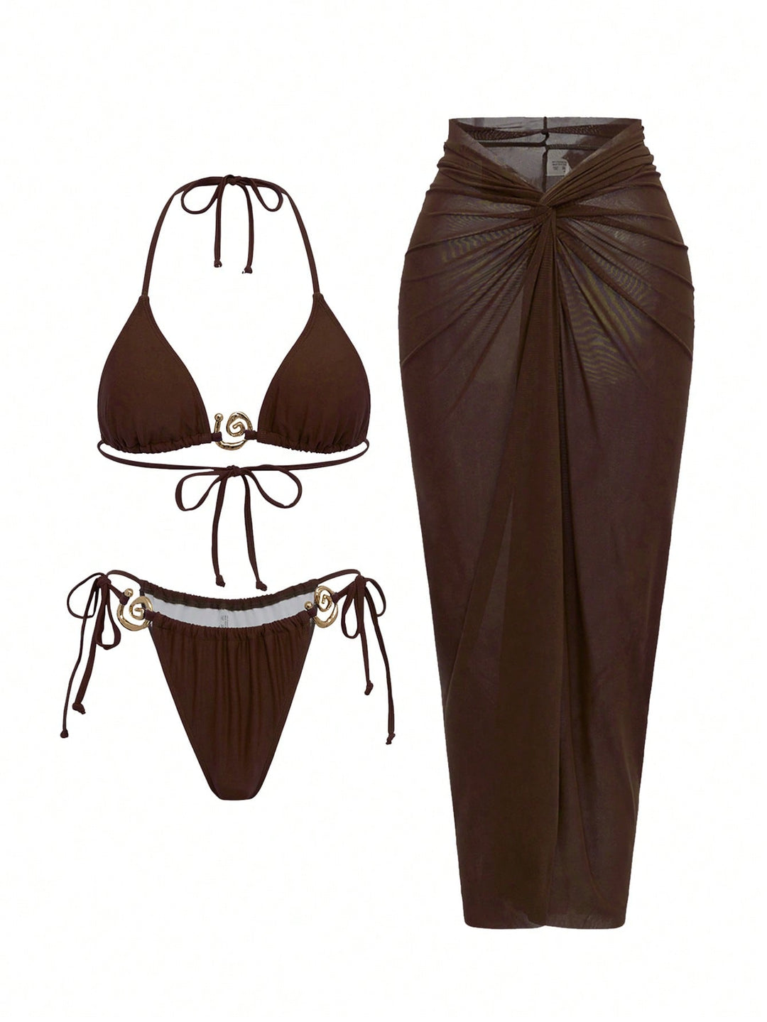 Set bikini SHEIN, maro