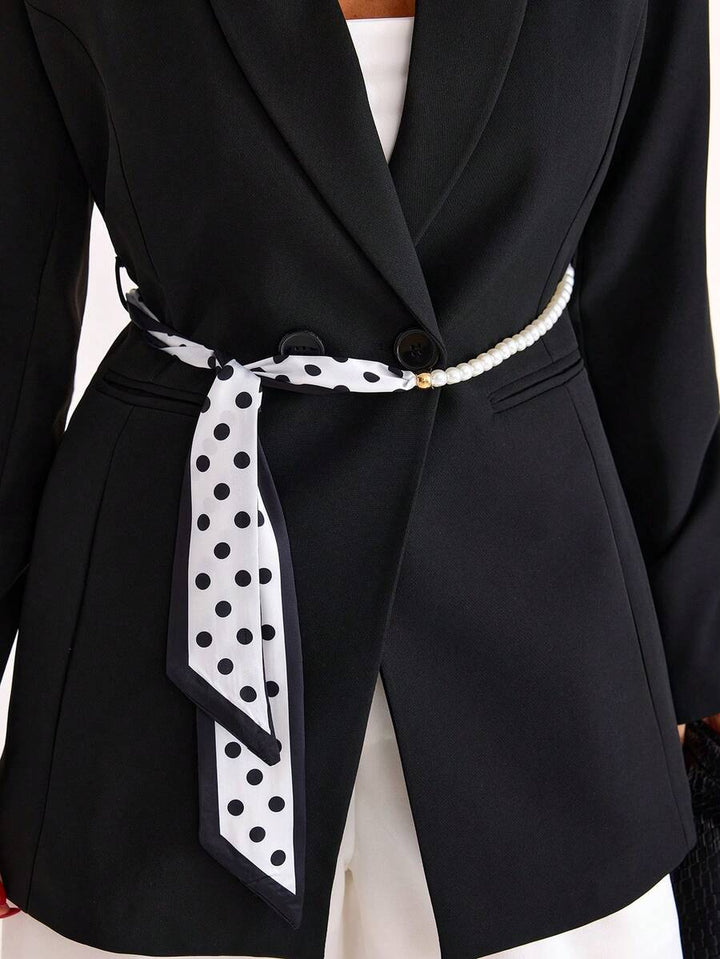 Sacou SHEIN, negru