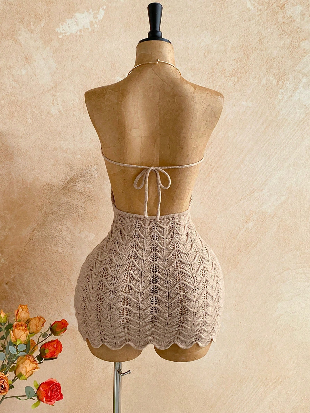 Rochie SHEIN, kaki
