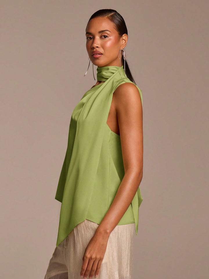 Top SHEIN, verde