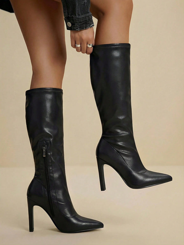 SHEIN csizma, fekete