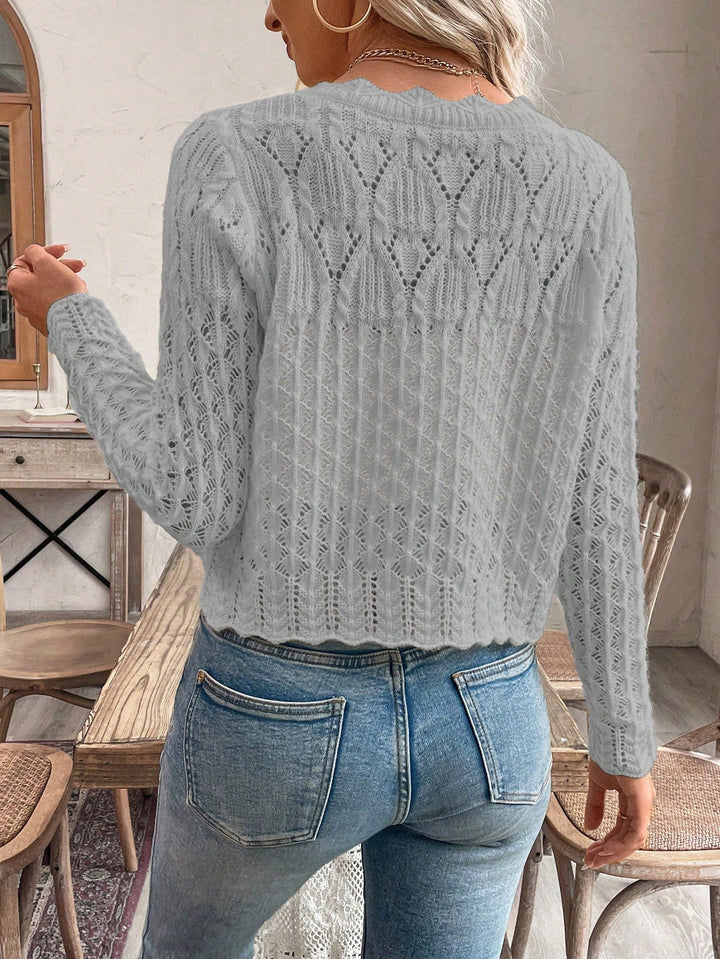 Cardigan SHEIN, gri