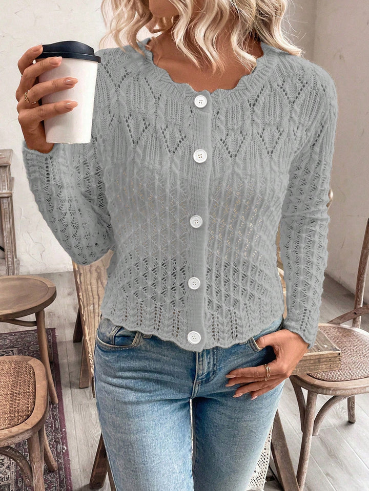 Cardigan SHEIN, gri