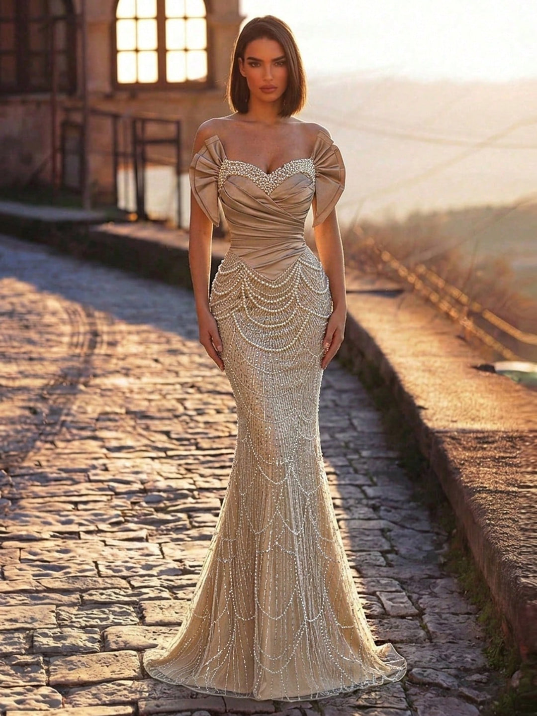 Rochie SHEIN, auriu