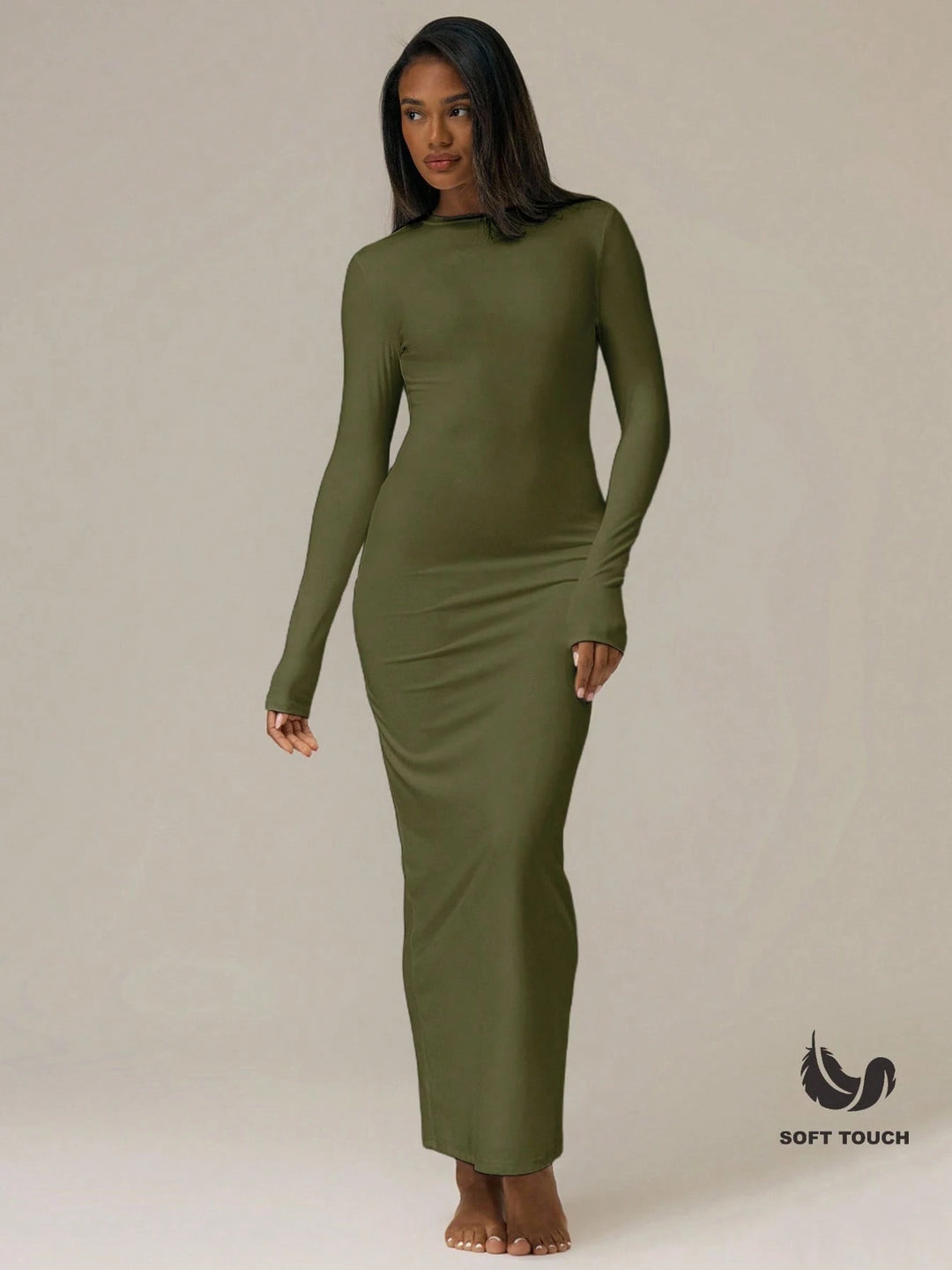 SHEIN Maxi ruha, khaki