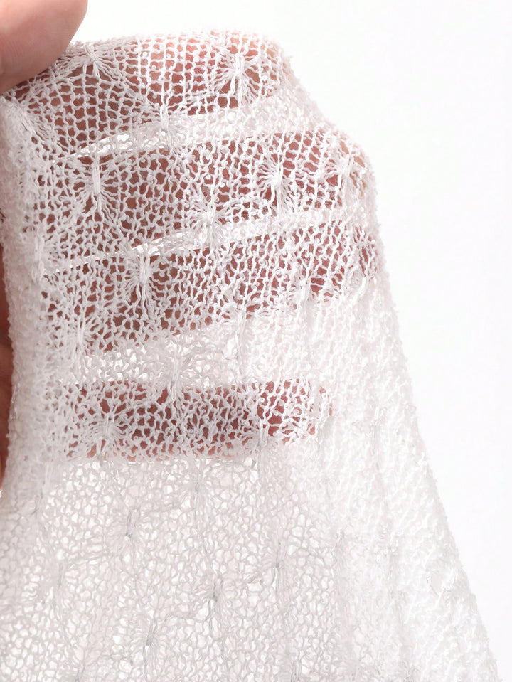 Rochie maxi SHEIN, alb