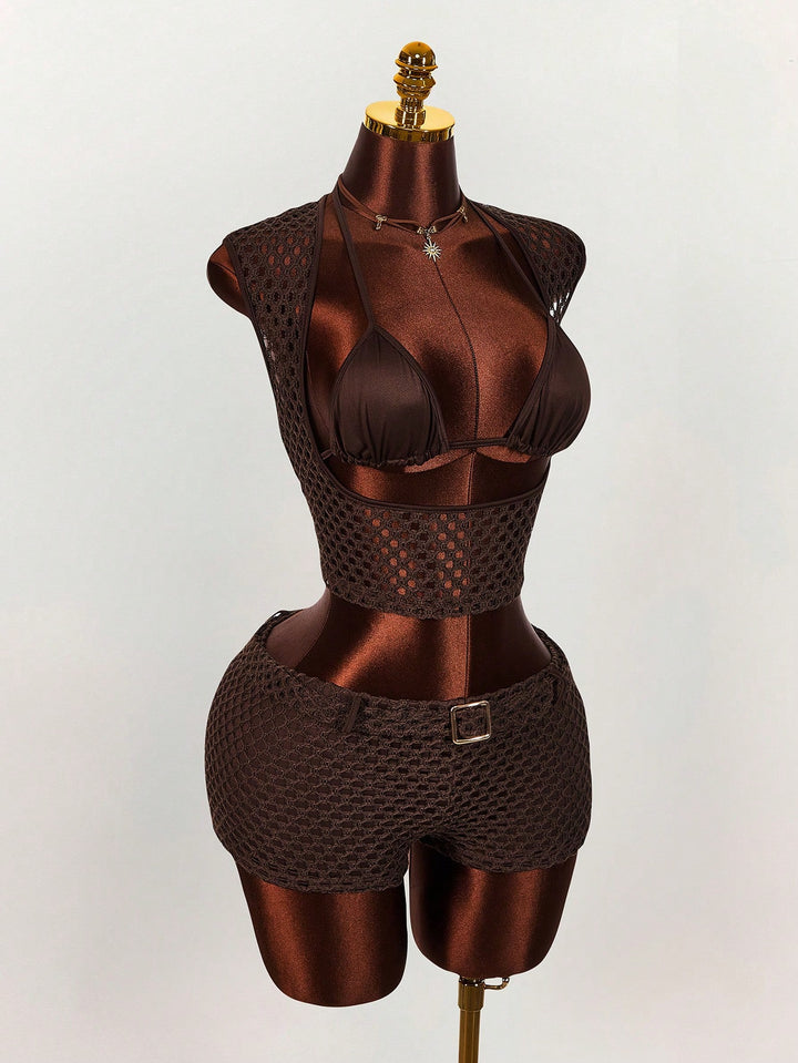 Compleu SHEIN, maro