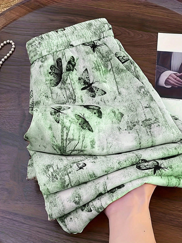 Pantaloni SHEIN, verde