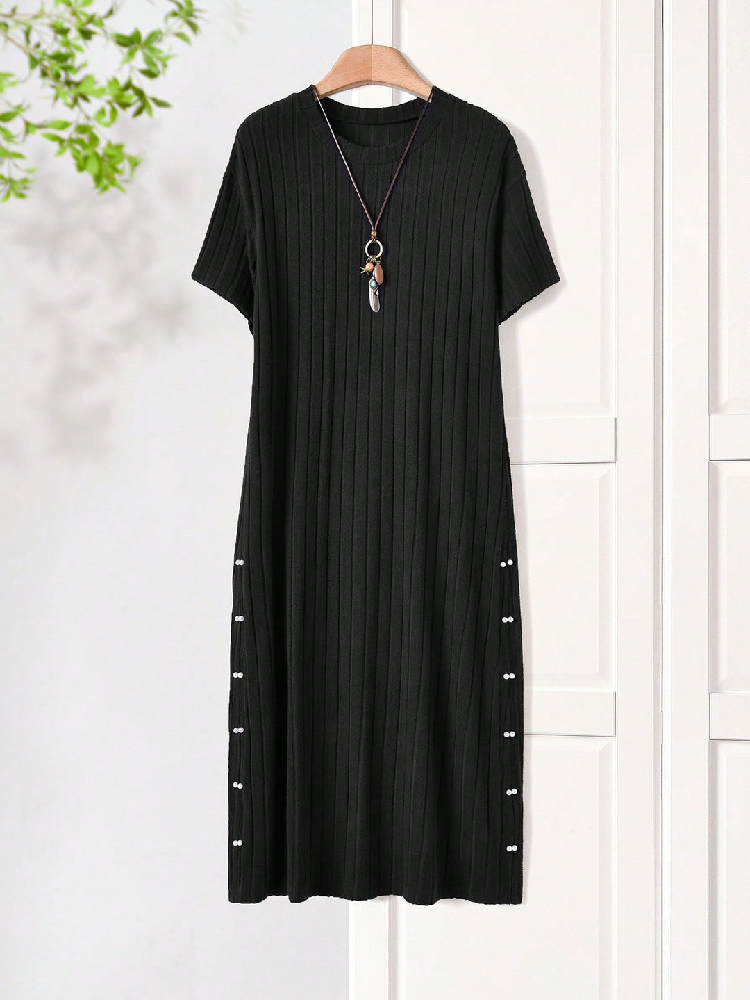 Rochie midi SHEIN, negru