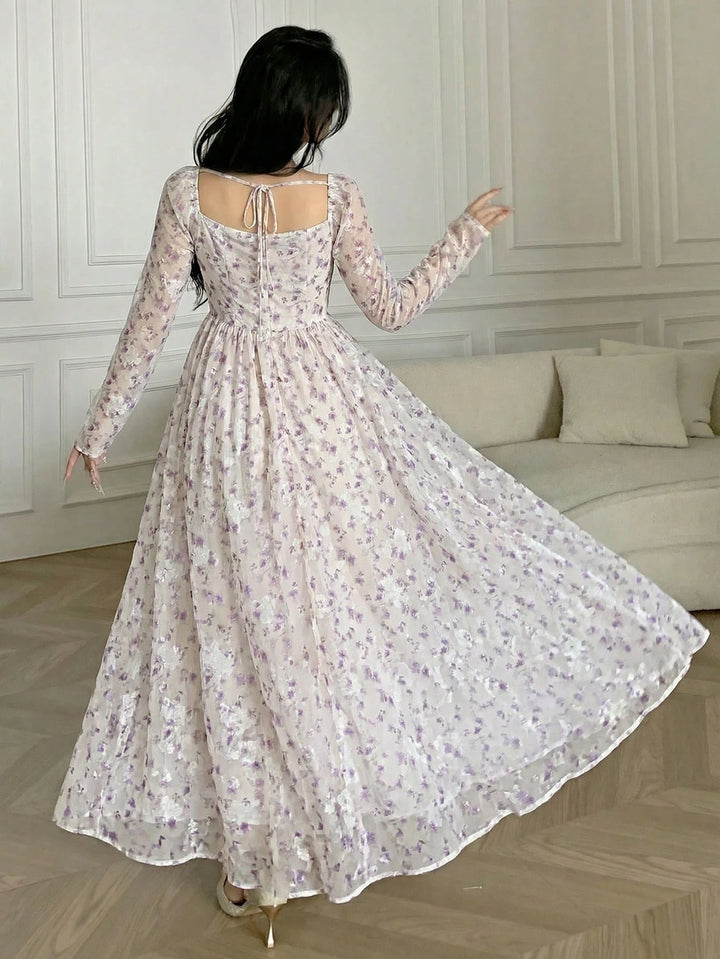 Rochie maxi SHEIN, mix culori