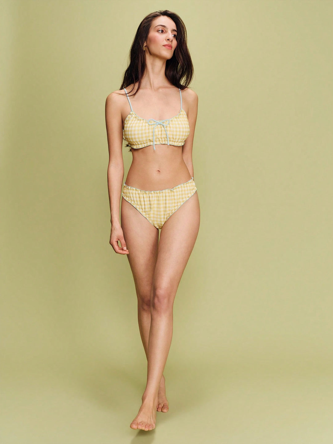 Set bikini SHEIN, galben