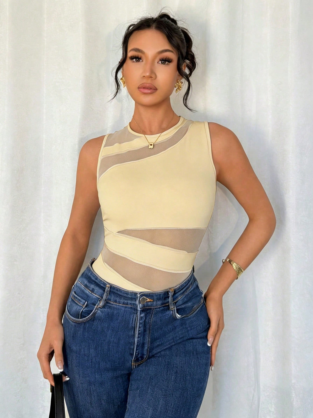 Body SHEIN, portocaliu