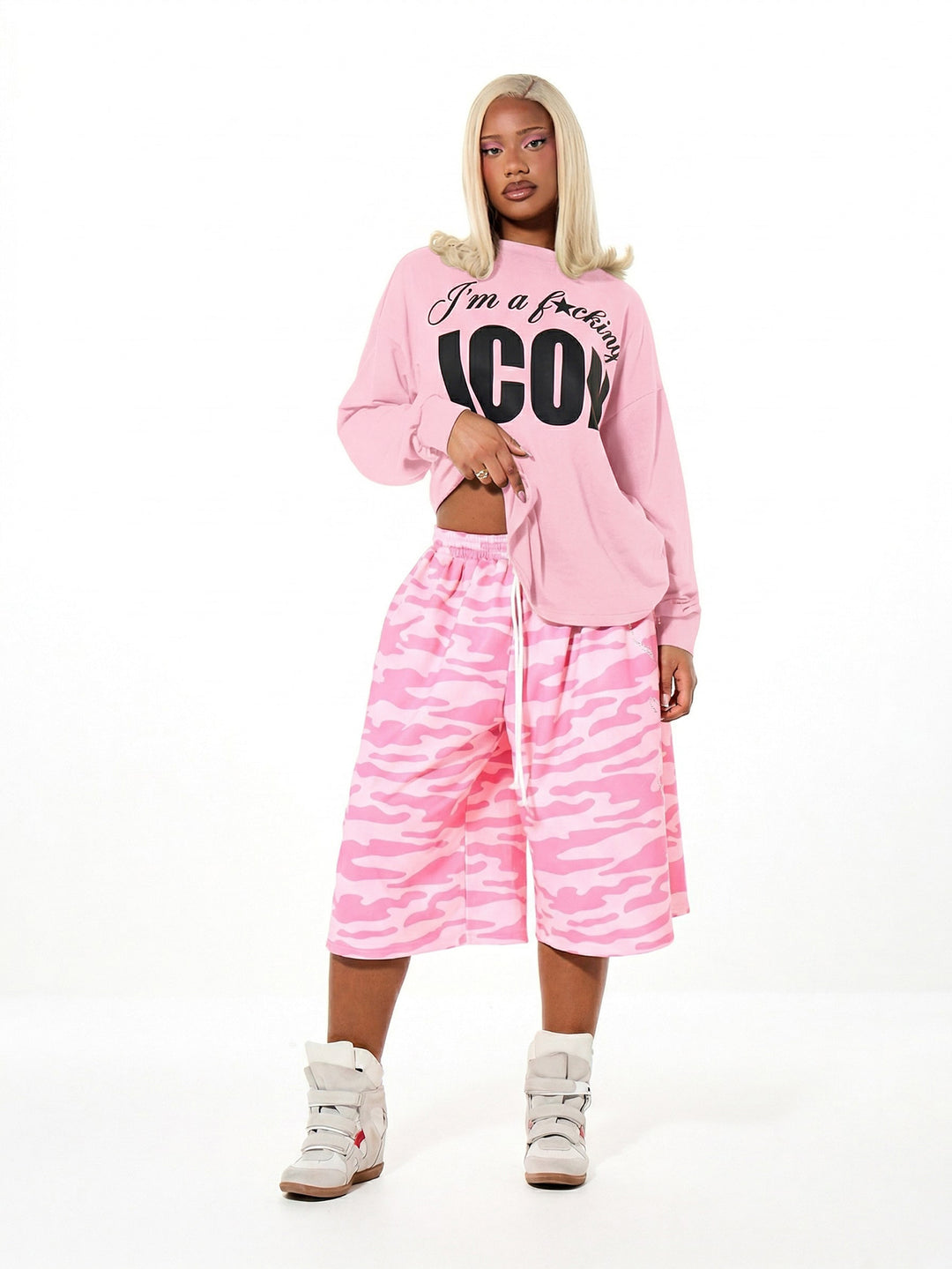 Tricou SHEIN, roz