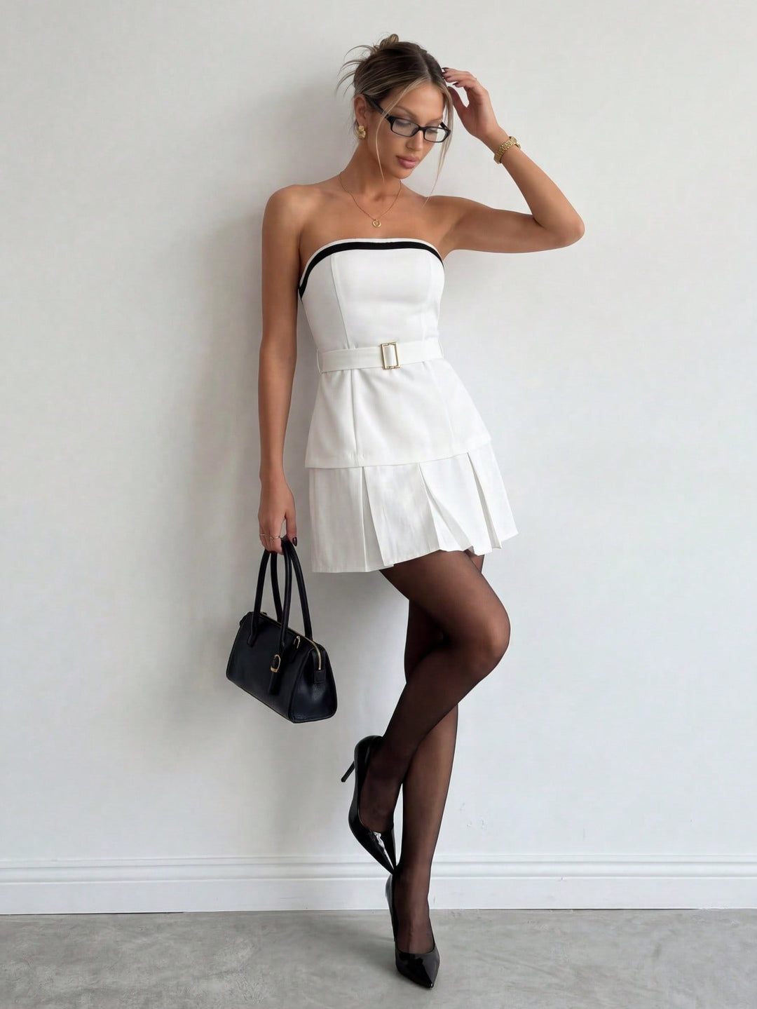 Rochie scurtă SHEIN, negru