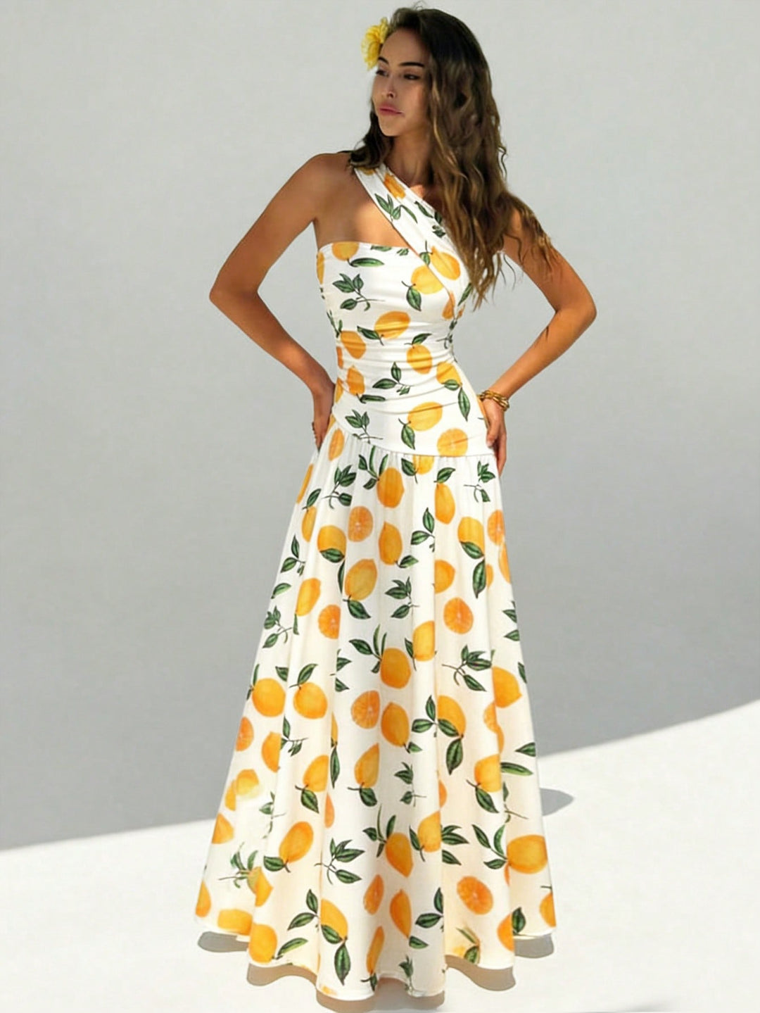 Rochie maxi SHEIN, mix culori
