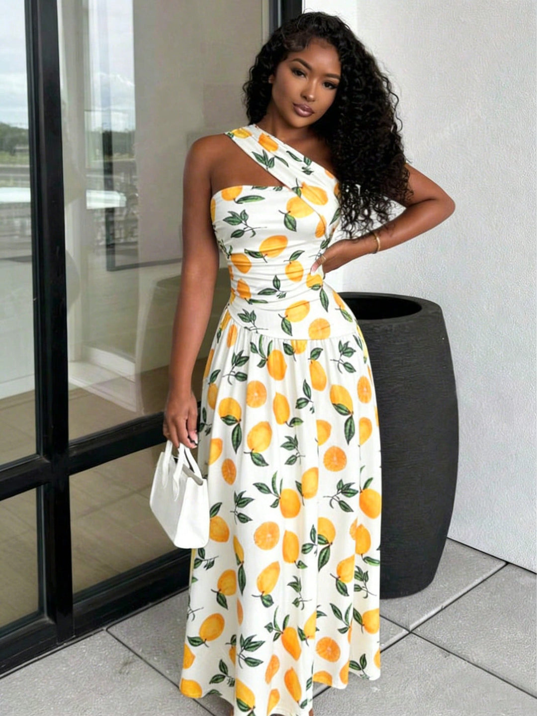 Rochie maxi SHEIN, mix culori