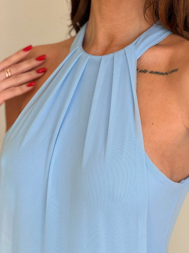 Rochie maxi SHEIN, albastru