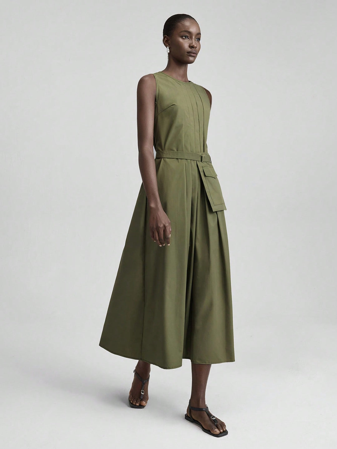 SHEIN khaki maxi ruha