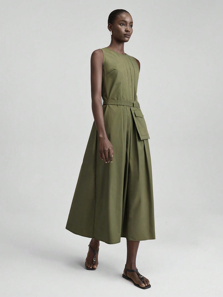 SHEIN khaki maxi ruha