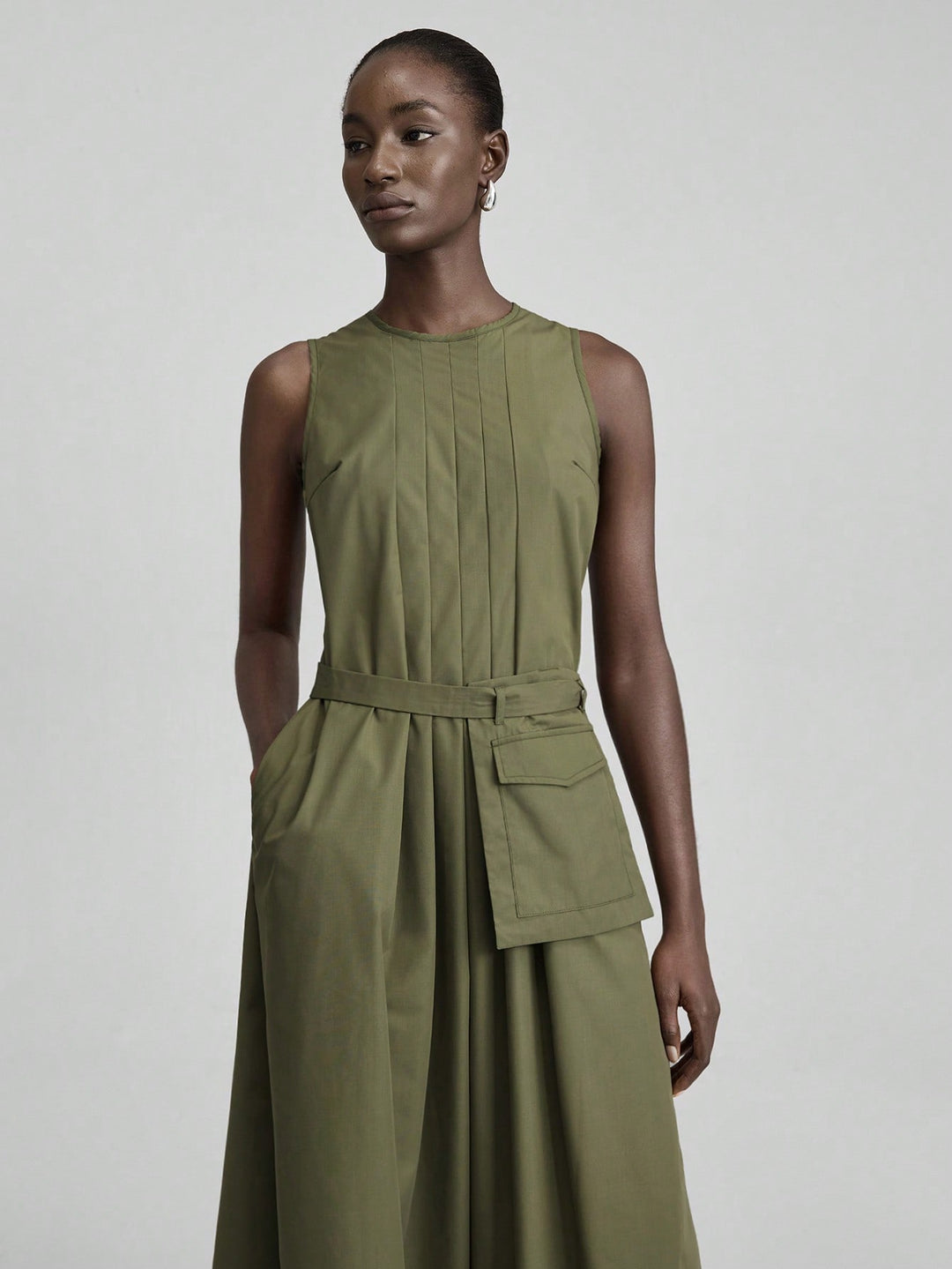 SHEIN khaki maxi ruha