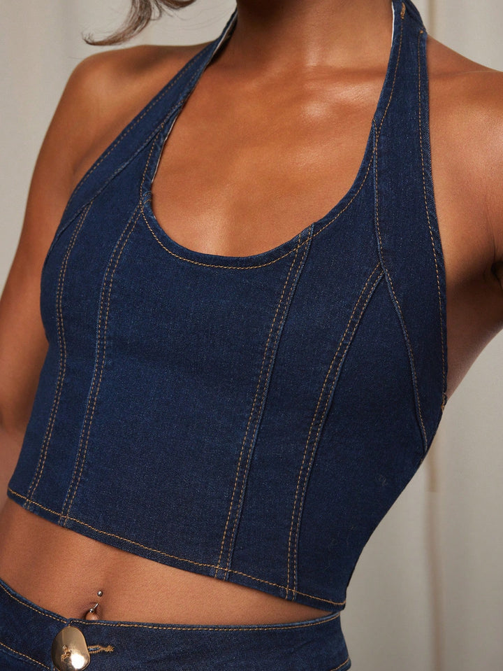 Top SHEIN, albastru