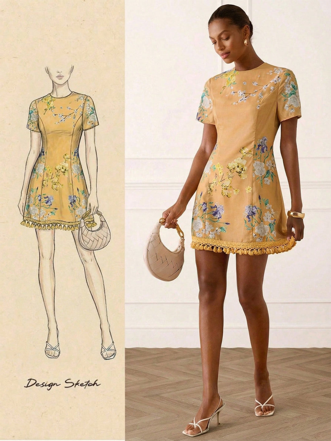 Rochie scurtă SHEIN, mix culori