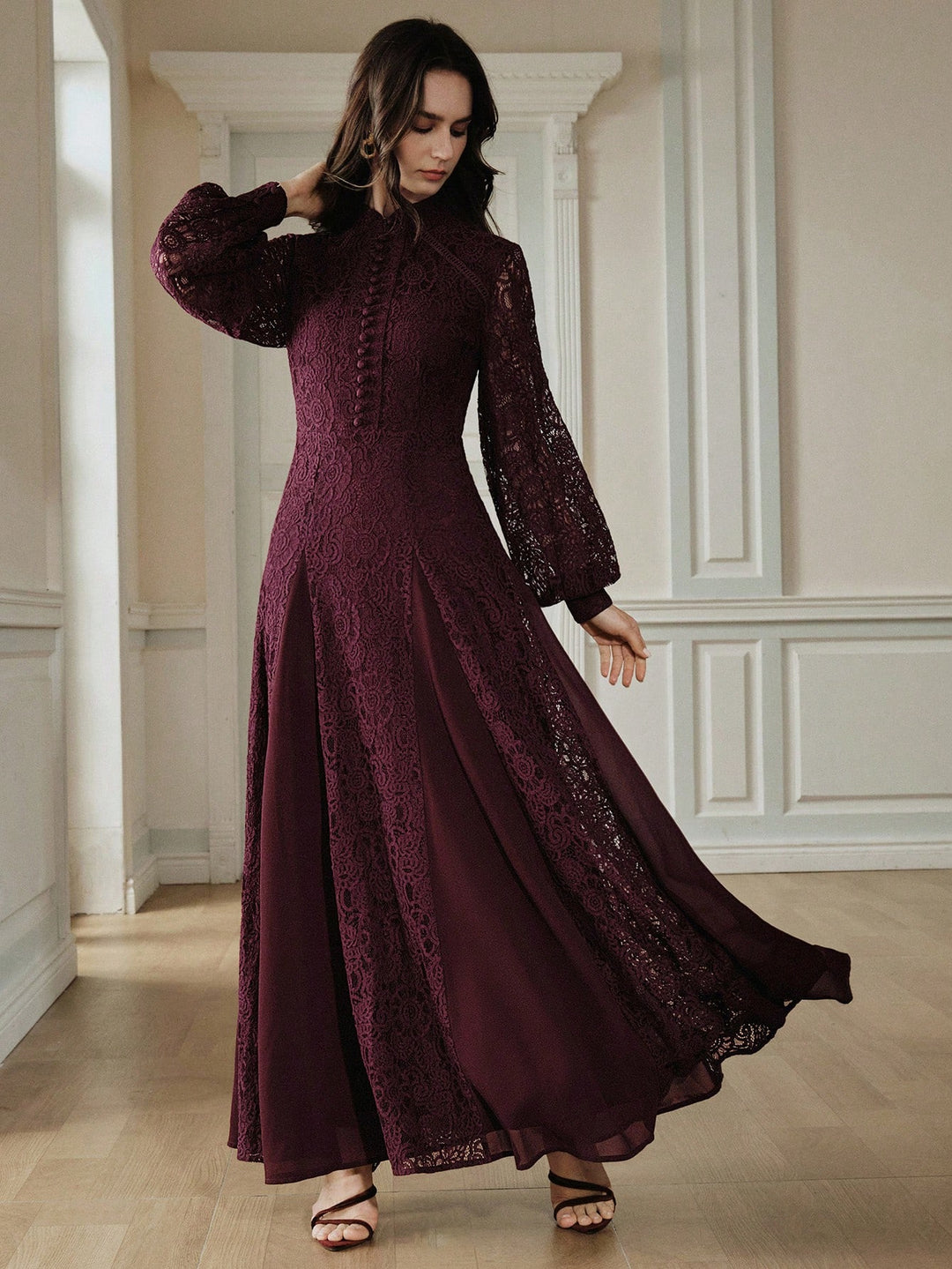 Rochie maxi SHEIN, mov