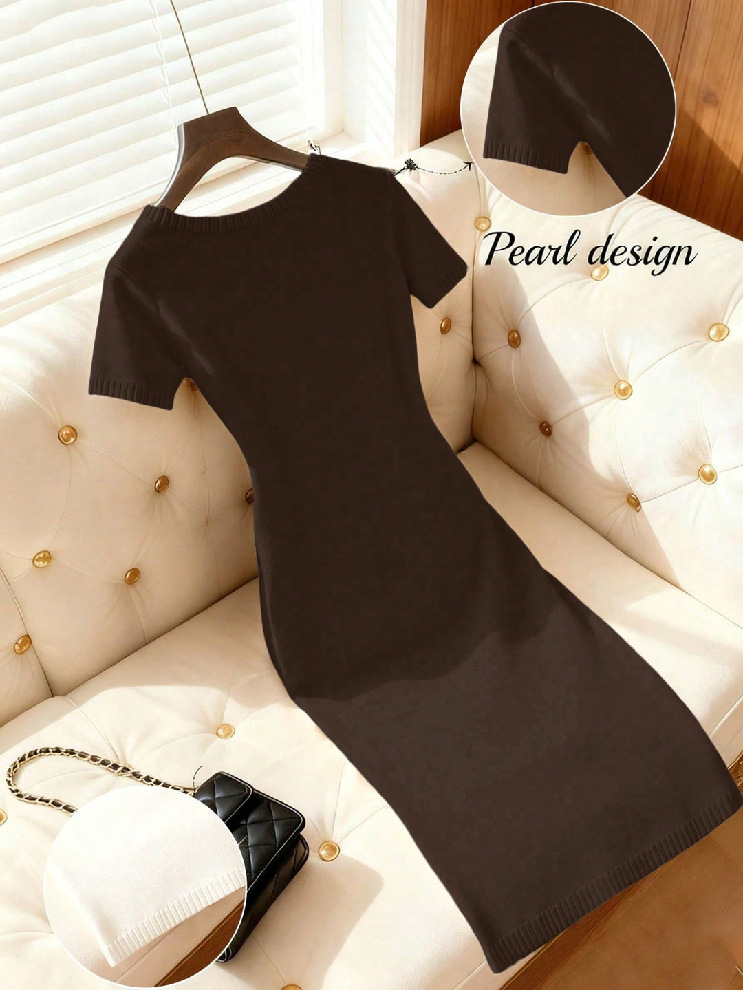 Rochie SHEIN, maro